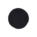 Dessous de verre rond tressé – Noir